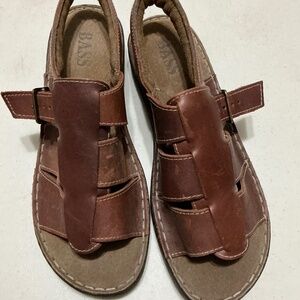 Bass Fisherman Style Sandals Genuine Leather